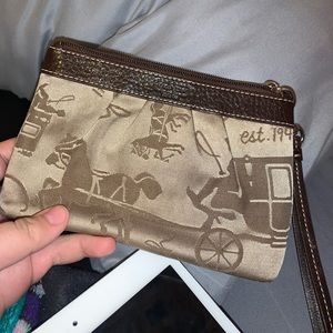 Coach wristlet